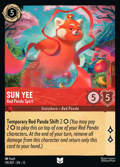 Sun Yee - Red Panda Spirit 119/207