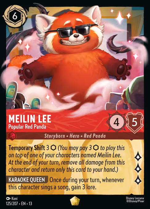 Meilin Lee - Popular Red Panda 125/207