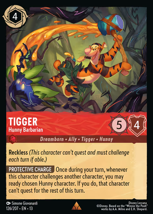 Tigger - Hunny Barbarian 126/207