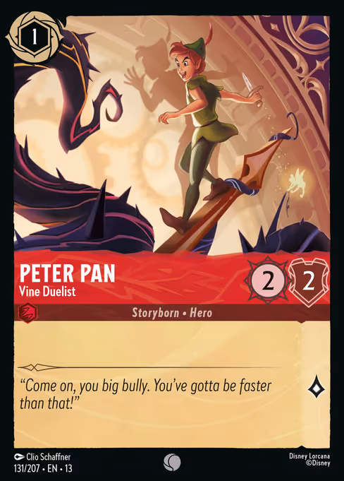 Peter Pan - Vine Duelist 131/207