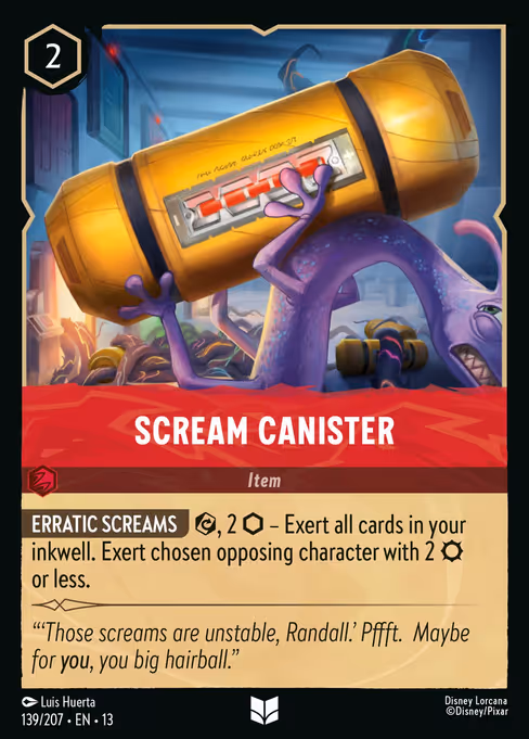 Scream Canister 139/207