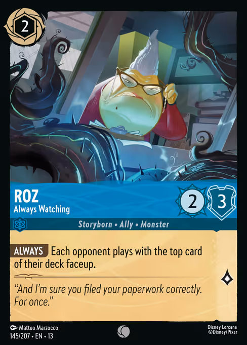 Roz - Always Watching 145/207