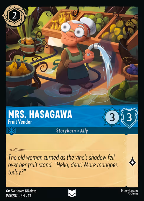 Mrs. Hasagawa - Fruit Vendor 150/207