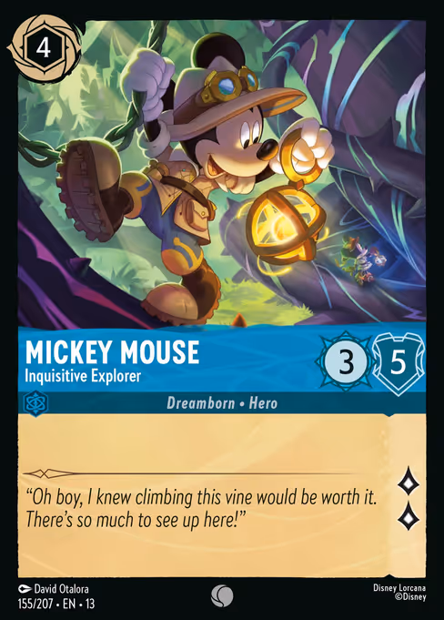 Mickey Mouse - Inquisitive Explorer 155/207