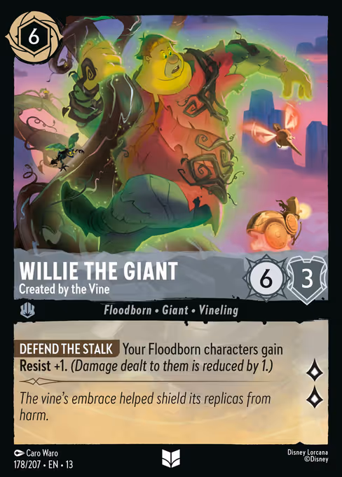 Willie the Giant - Created by the Vine 178/207