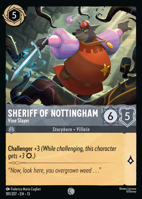 Sheriff of Nottingham - Vine Slayer 181/207