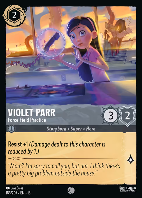 Violet Parr - Force Field Practice 183/207