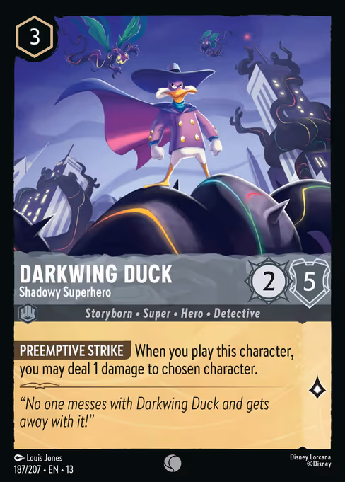 Darkwing Duck - Shadowy Superhero 187/207