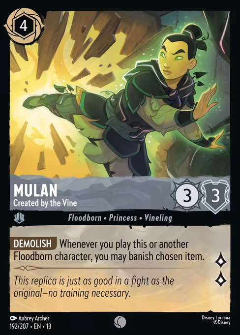 Mulan - Created by the Vine 192/207