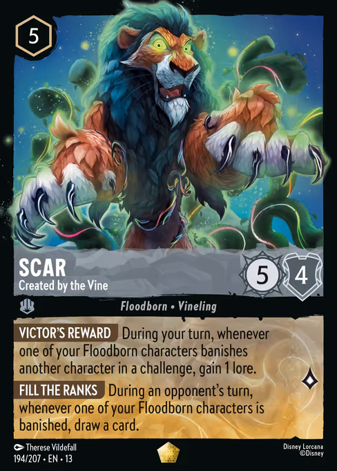 Scar - Created by the Vine 194/207