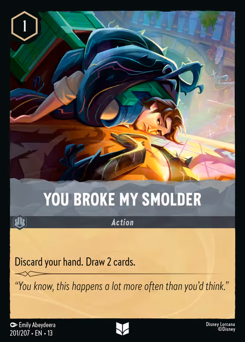 You Broke My Smolder 201/207