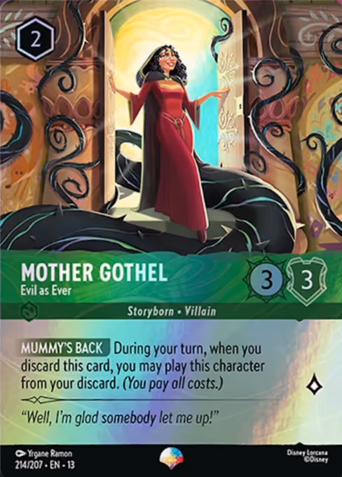 Mother Gothel - Evil as Ever 214/207