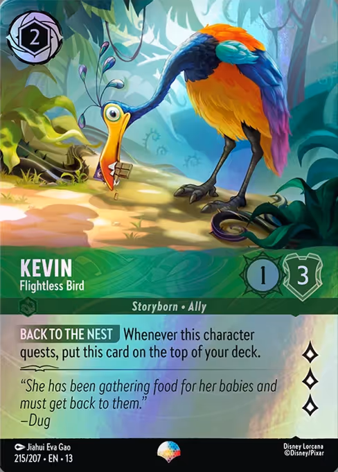 Kevin - Flightless Bird 215/207