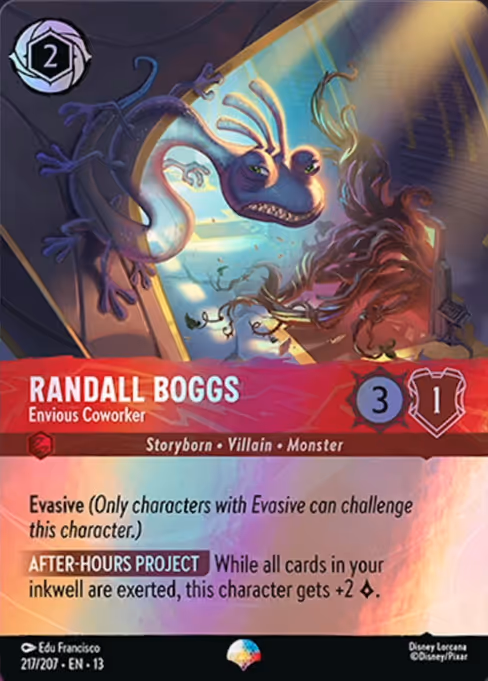 Randall Boggs - Envious Coworker 217/207