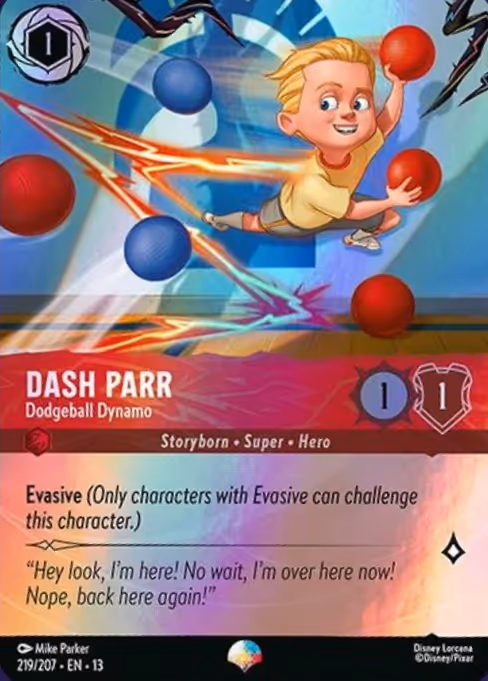 Dash Parr - Dodgeball Dynamo 219/207