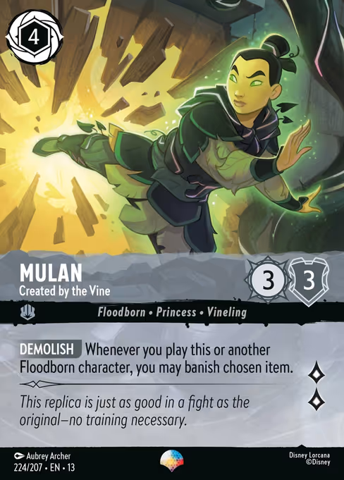Mulan - Created by the Vine 224/207
