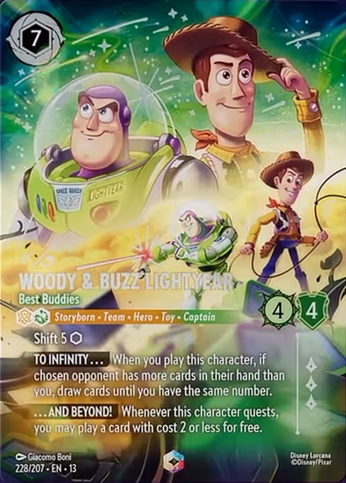 Woody & Buzz Lightyear - Best Buddies 228/207