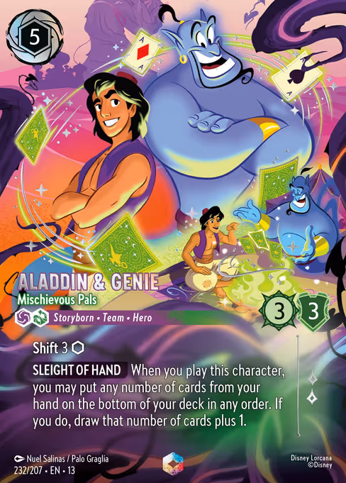 Aladdin & Genie - Mischievous Pals 232/207