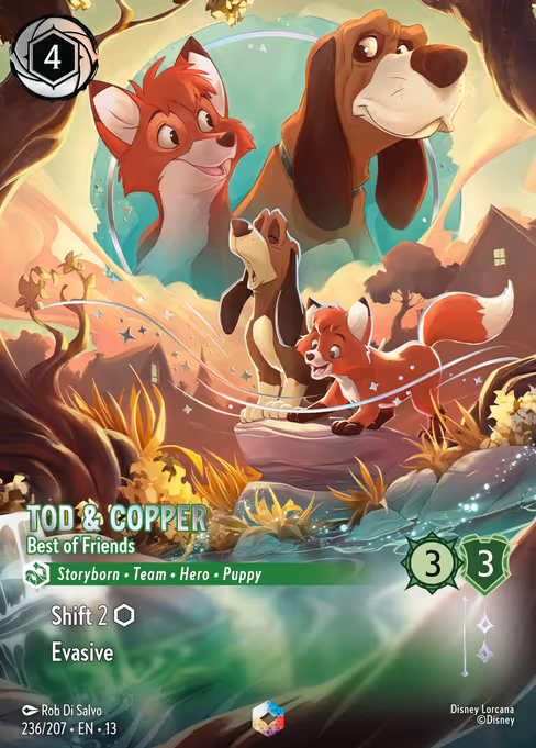 Tod & Copper - Best of Friends 236/207