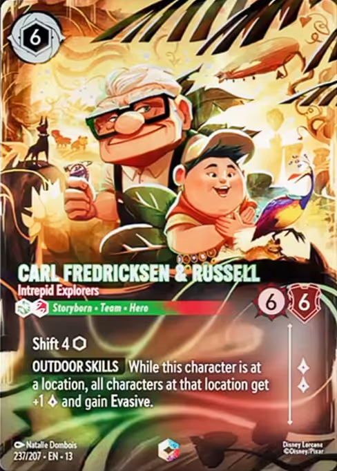 Carl Fredricksen & Russell - Intrepid Explorers 237/207
