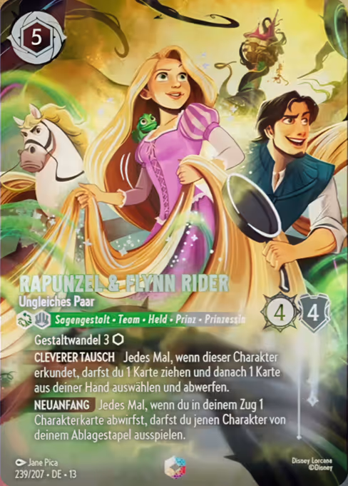 Rapunzel & Flynn Rider - Unlikely Pair 239/207
