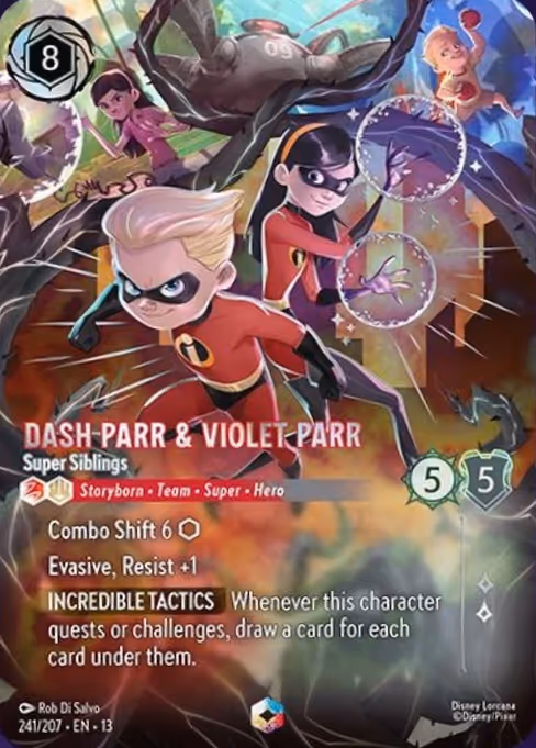 Dash Parr & Violet Parr - Super Siblings 241/207