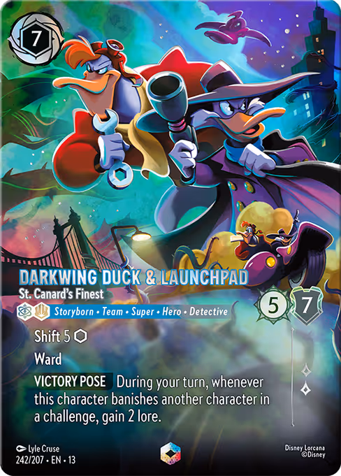 Darkwing Duck & Launchpad - St. Canard's Finest 242/207