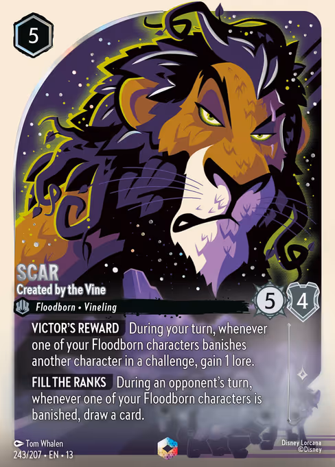 Scar - Created by the Vine 243/207