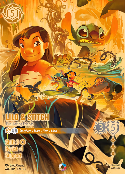 Lilo & Stitch - Fun-Loving Friends 244/207
