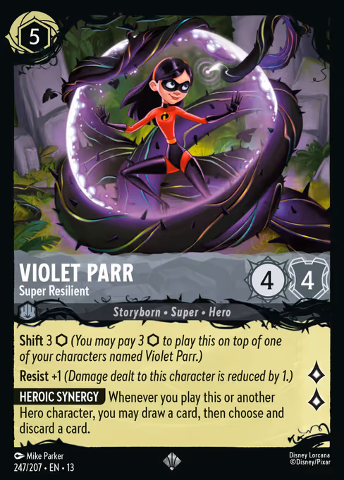 Violet Parr - Super Resilient 247/207
