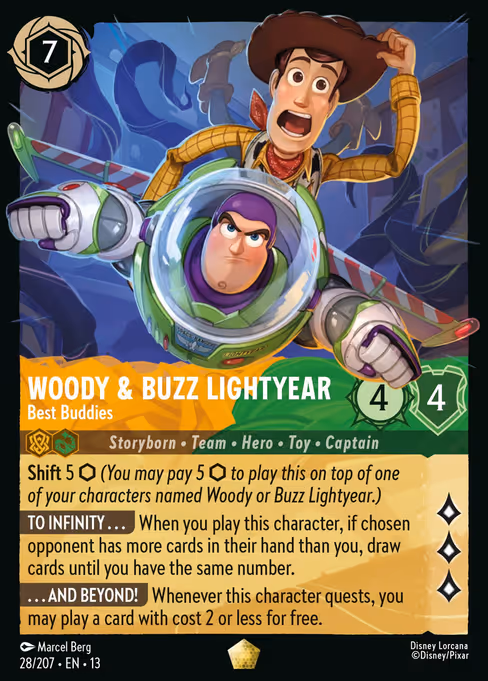 Woody & Buzz Lightyear - Best Buddies 28/207