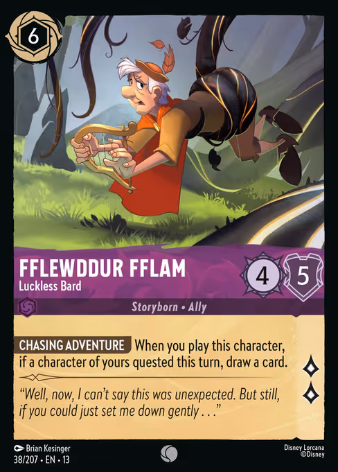 Fflewddur Fflam - Luckless Bard 38/207