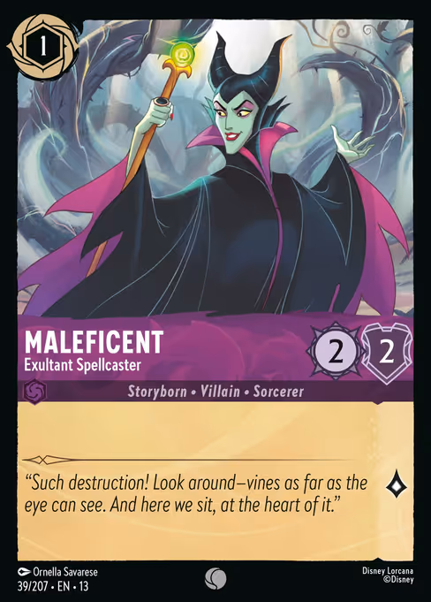 Maleficent - Exultant Spellcaster 39/207