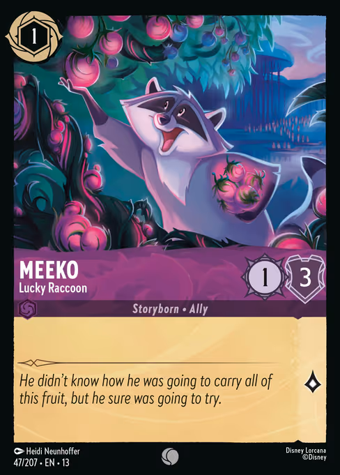 Meeko - Lucky Raccoon 47/207