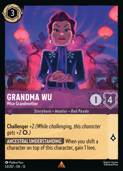 Grandma Wu - Wise Grandmother 53/207