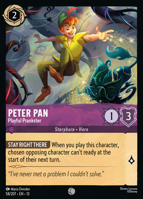 Peter Pan - Playful Prankster 58/207