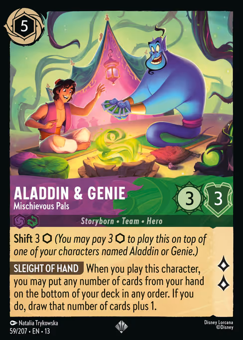 Aladdin & Genie - Mischievous Pals 59/207