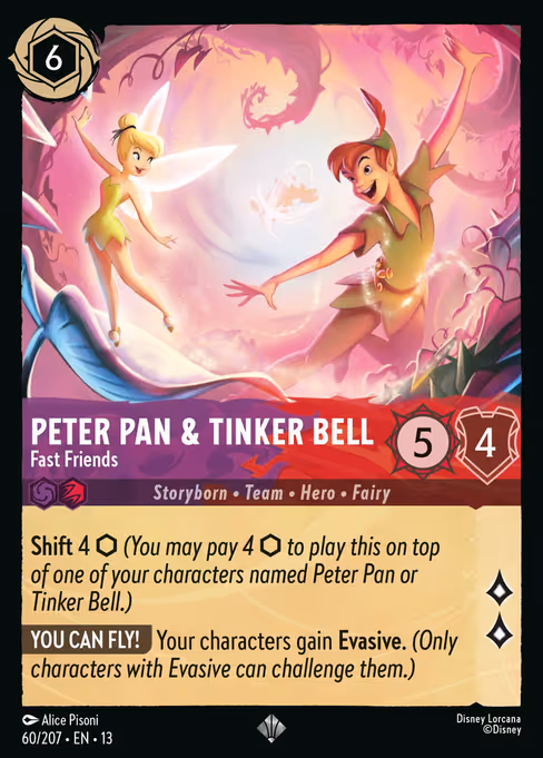 Peter Pan & Tinker Bell - Fast Friends 60/207