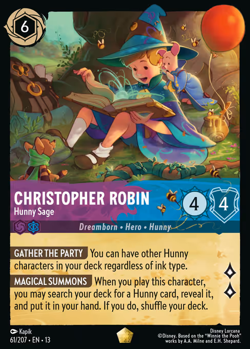 Christopher Robin - Hunny Sage 61/207