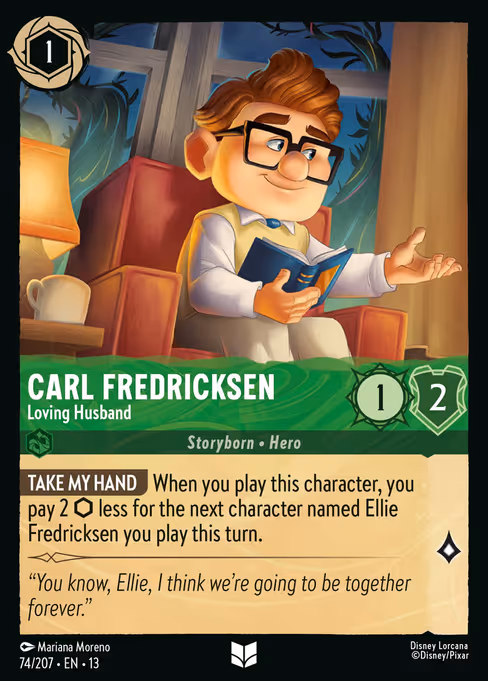 Carl Fredricksen - Loving Husband 74/207