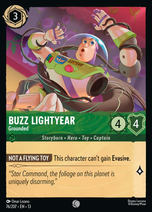 Buzz Lightyear - Grounded 76/207
