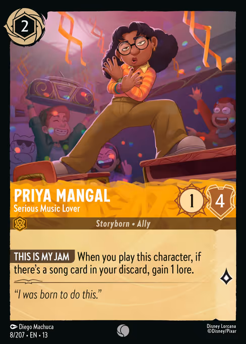 Priya Mangal - Serious Music Lover 8/207