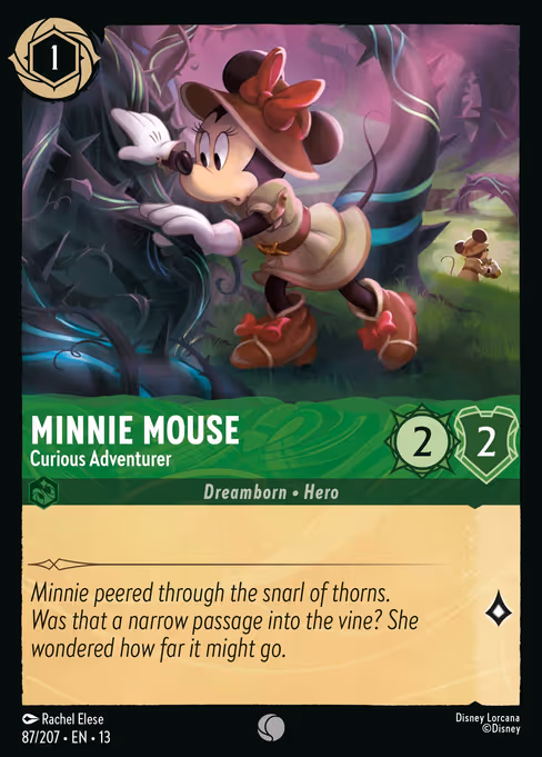 Minnie Mouse - Curious Adventurer 87/207