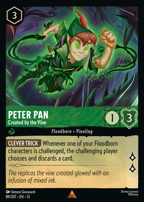 Peter Pan - Created by the Vine 89/207