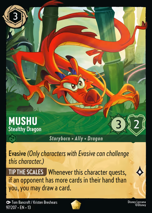 Mushu - Stealthy Dragon 97/207