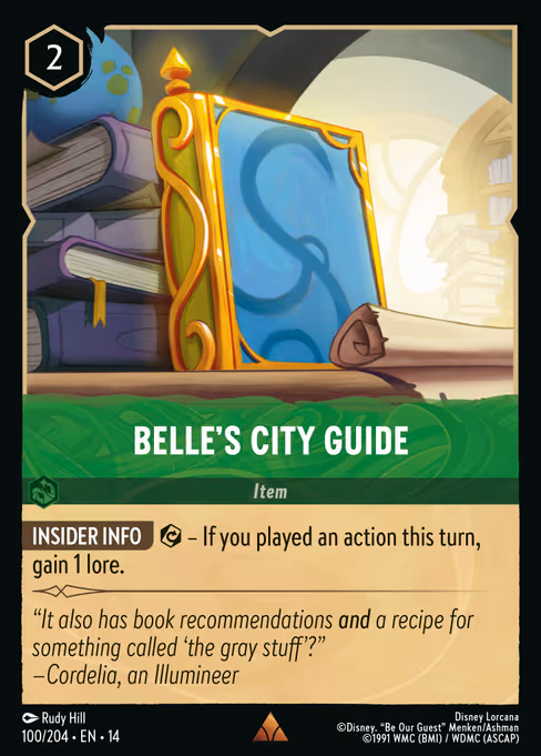 Belle's City Guide 100/204