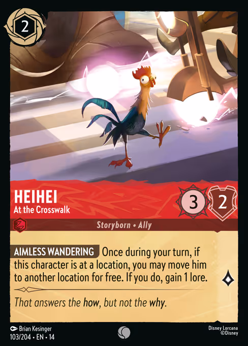 Heihei - At the Crosswalk 103/204