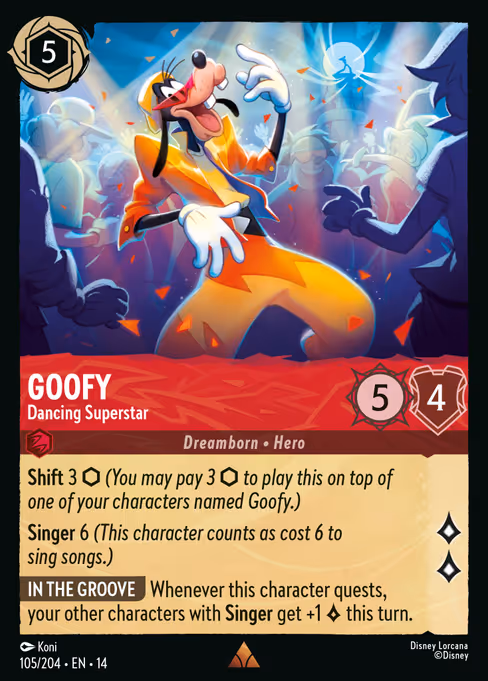 Goofy - Dancing Superstar 105/204