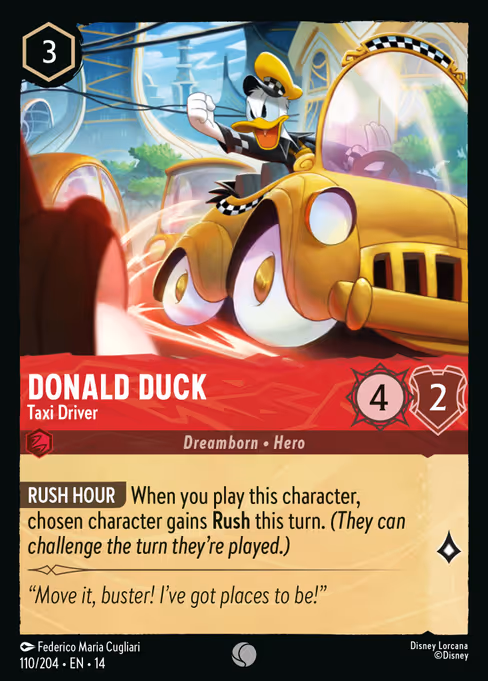 Donald Duck - Taxi Driver 110/204