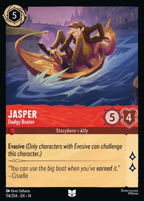 Jasper - Dodgy Boater 114/204